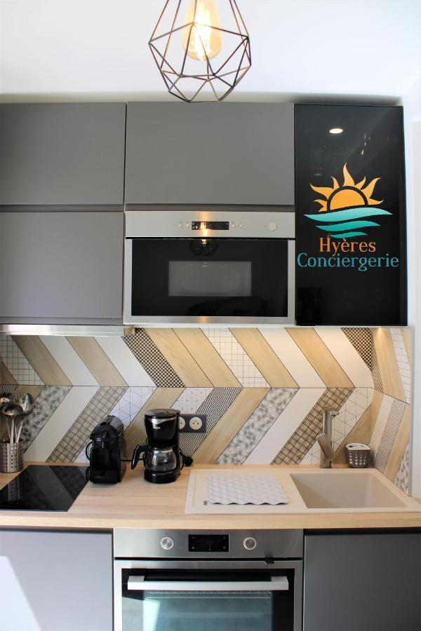 Ferienwohnung Hyeres-Plage -T2 Neuf Rdj Clim Wifi - La Capte By Hc Exterior foto