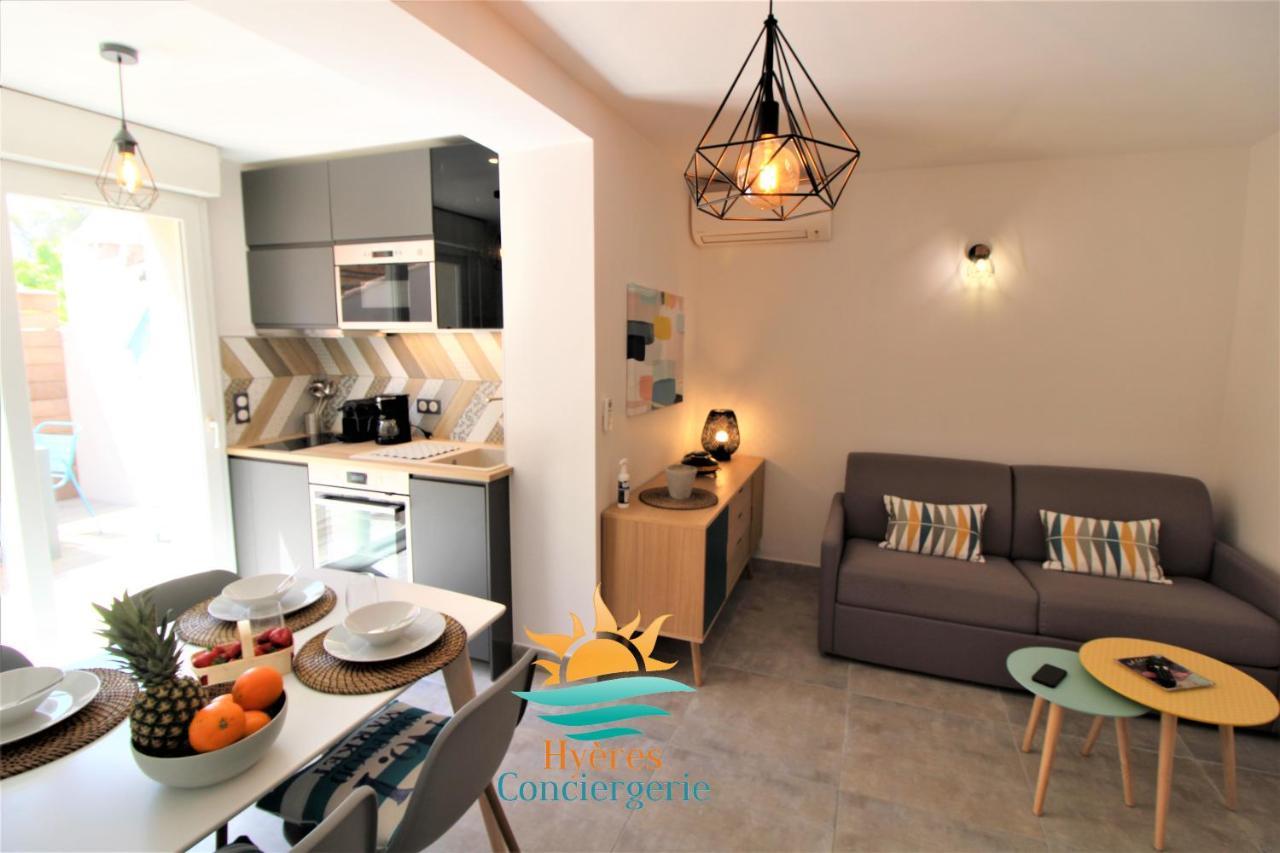 Ferienwohnung Hyeres-Plage -T2 Neuf Rdj Clim Wifi - La Capte By Hc Exterior foto