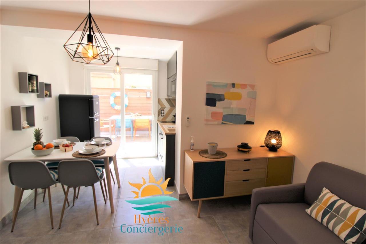 Ferienwohnung Hyeres-Plage -T2 Neuf Rdj Clim Wifi - La Capte By Hc Exterior foto