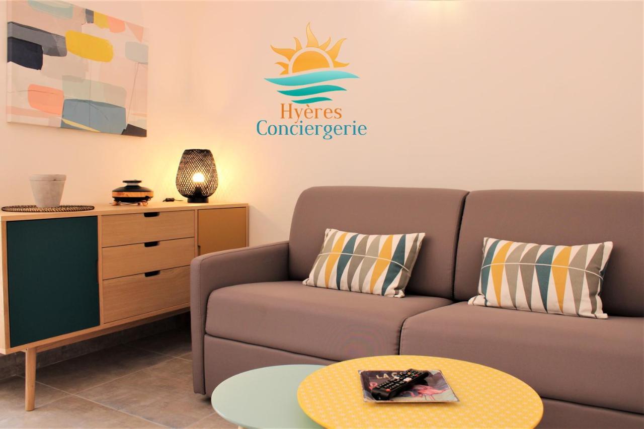 Ferienwohnung Hyeres-Plage -T2 Neuf Rdj Clim Wifi - La Capte By Hc Exterior foto